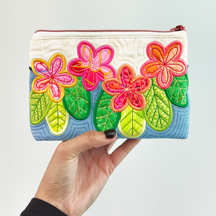 Hawaiian Purse anniversary ITH Design