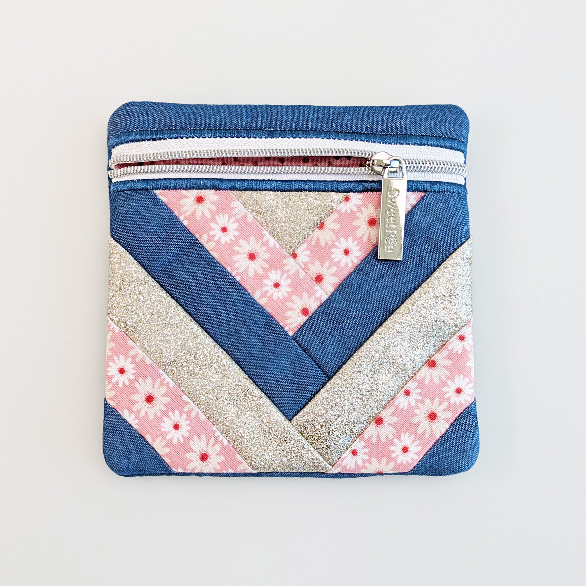 Herringbone Purse In the hoop machine embroidery designs