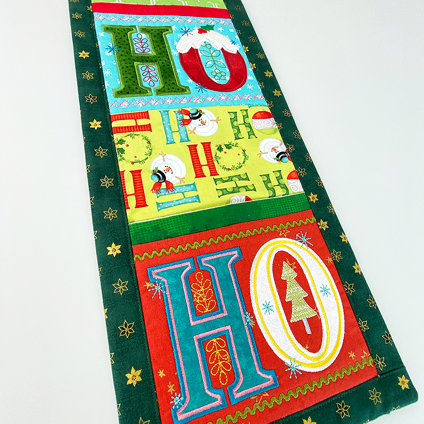 Ho Ho Ho Christmas Card Hanger