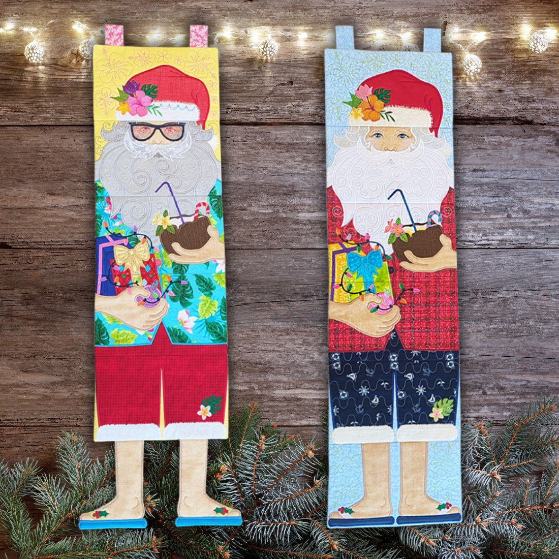 Summer Santa Hanger