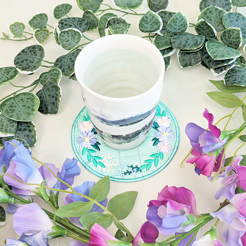 Home Sweet Home Hanger In the hoop machine embroidery designs