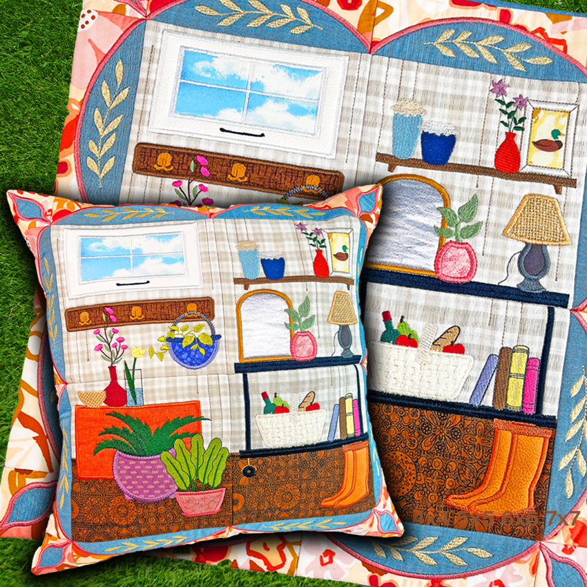 homestead cushion ith design