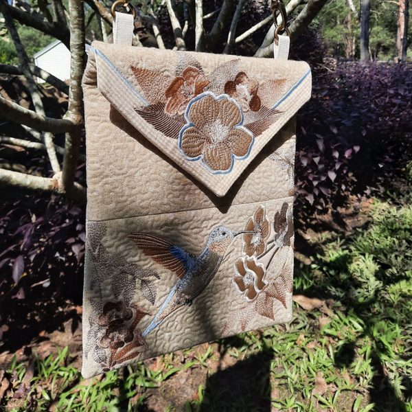 How To Sew a Shoulder Bag: Hummingbird Hanger Design Shake-Up!