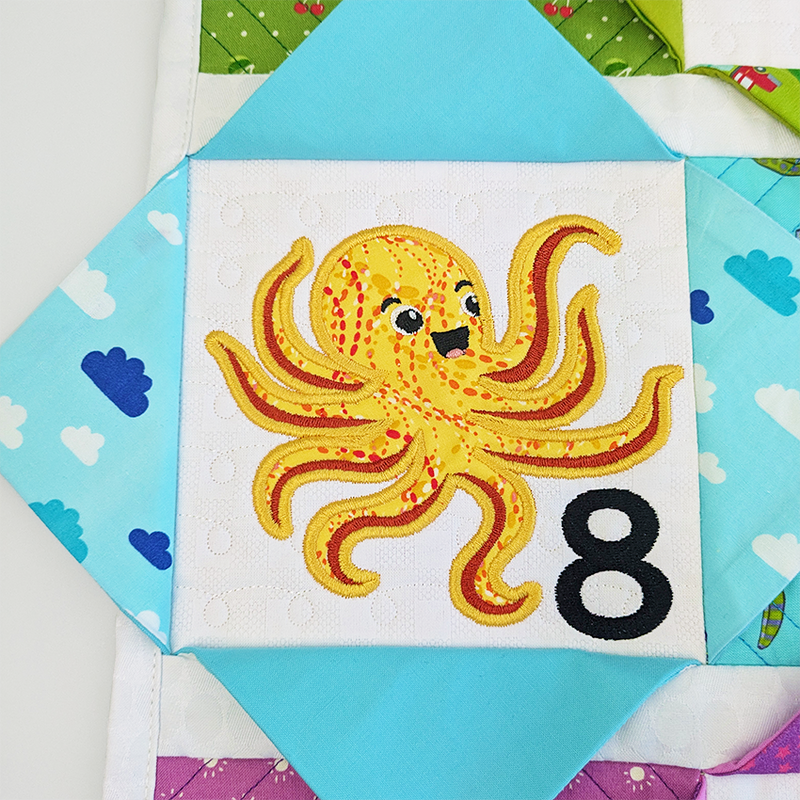 I Spy Counting Quilt