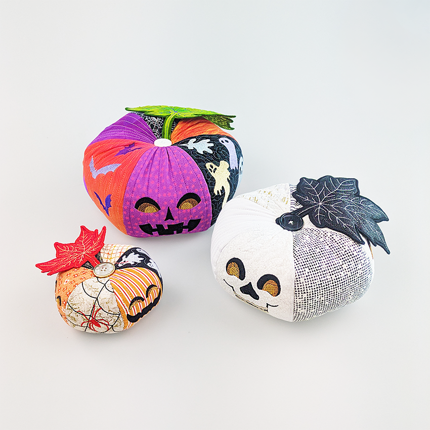 Jack-O-Lantern Ornaments front view