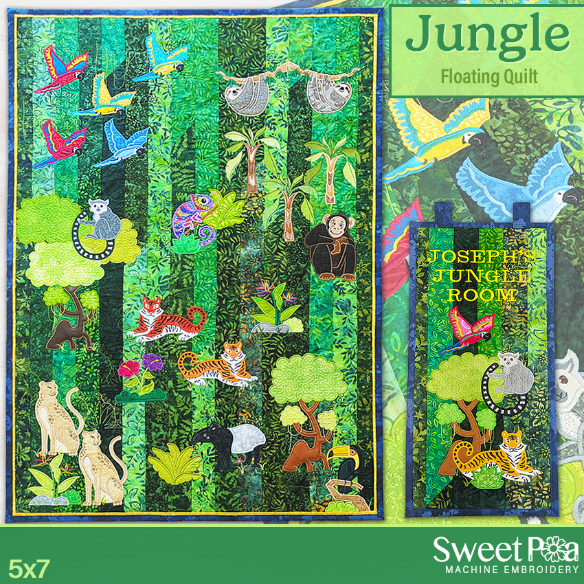 Jungle Floating Quilt