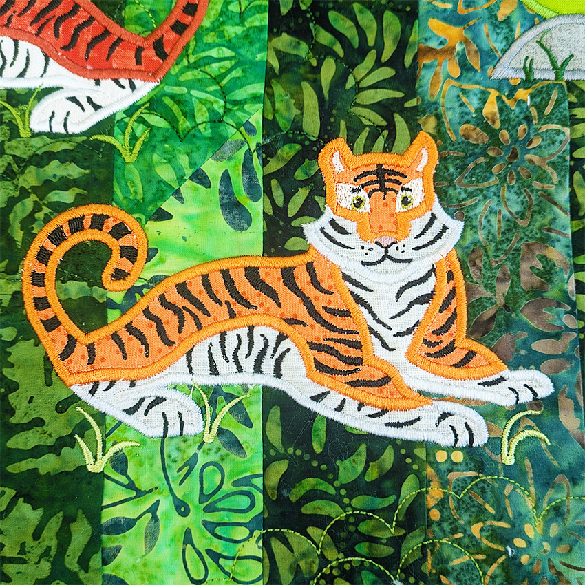 Jungle Floating Quilt