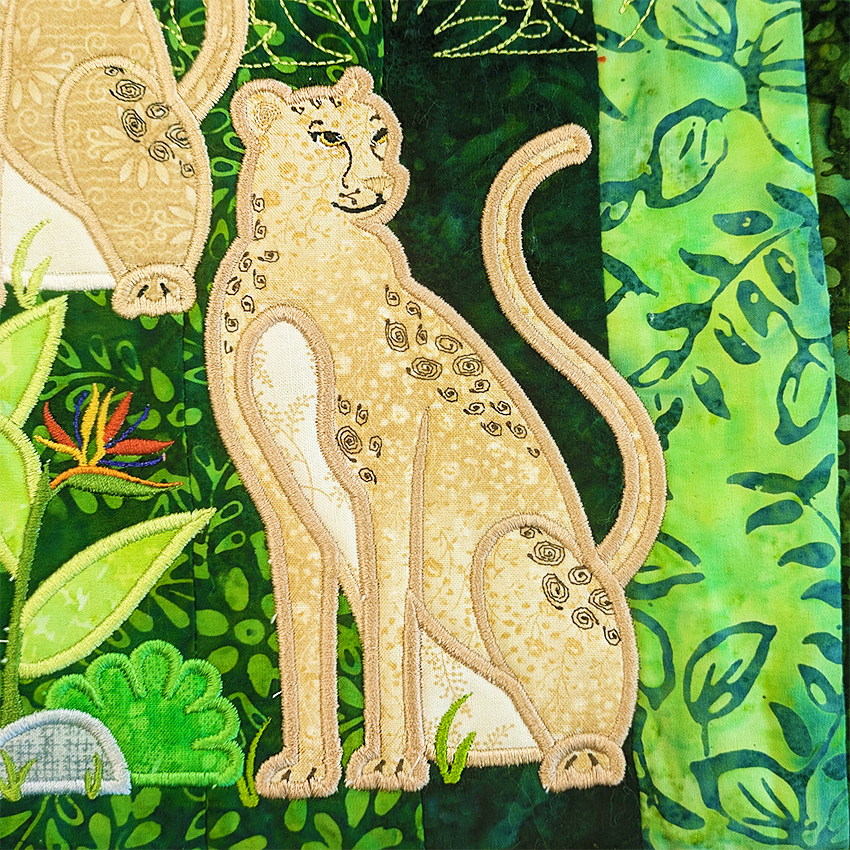 Jungle Floating Quilt