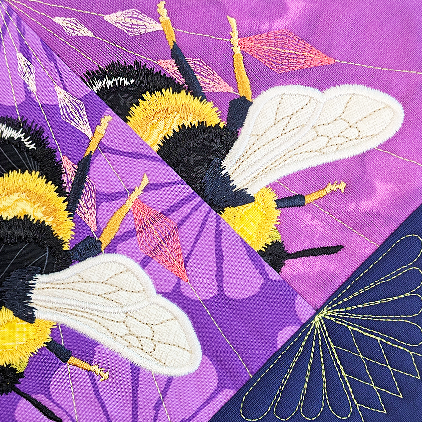 BOM Kaleidoscope Quilt - Block 10