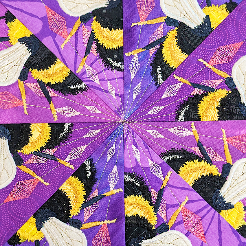 BOM Kaleidoscope Quilt - Block 10