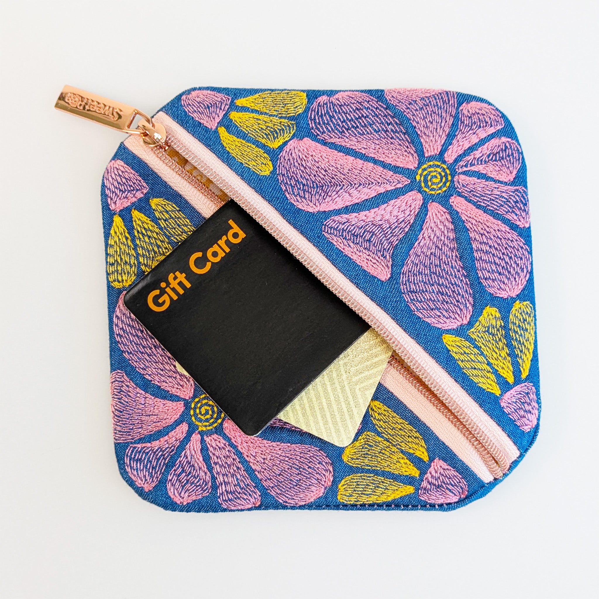 Key Fob Zipper Purse