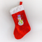 Knitted Snowman Embroidery stocking