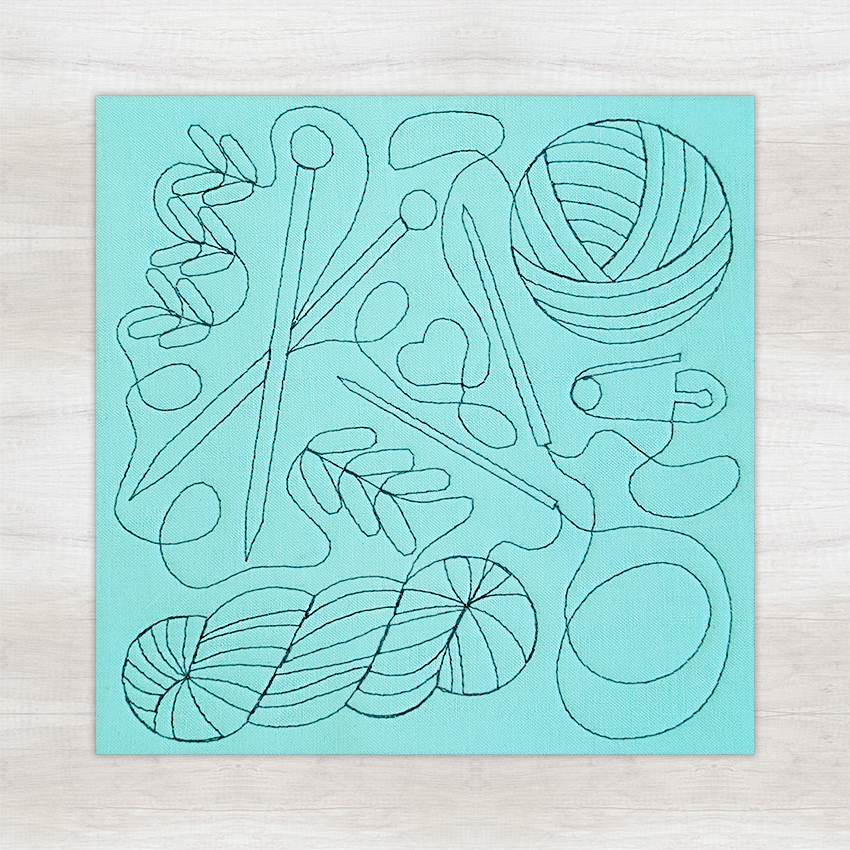 Knitting Quilting Blocks