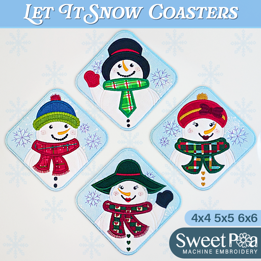 Let it Snow Coasters