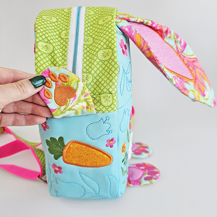 Little Bunny Backpack 5x7 6x10