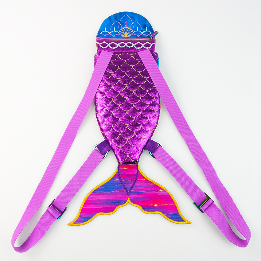 Mermaid tail backpack hotsell