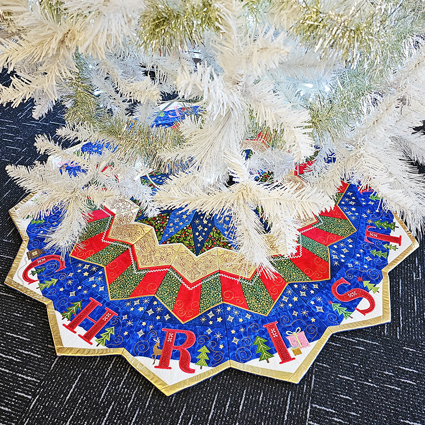 Merry Christmas Tree Skirt