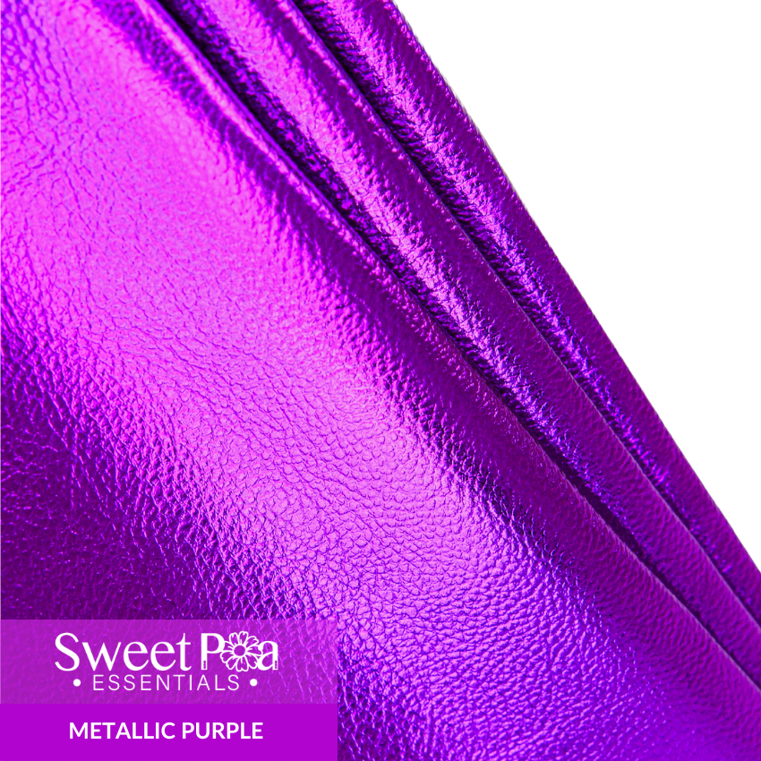 Perfect pro Faux Leather, PU Faux Leather, metallic purple, polyurethane