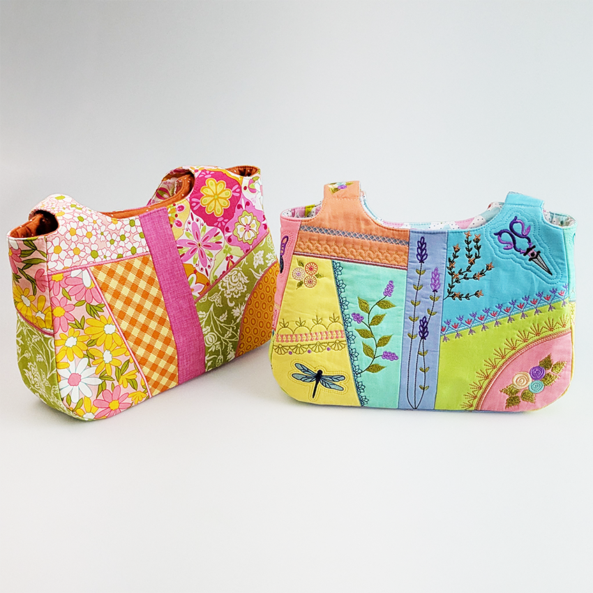 Mismatch Chunky Patch Handbag