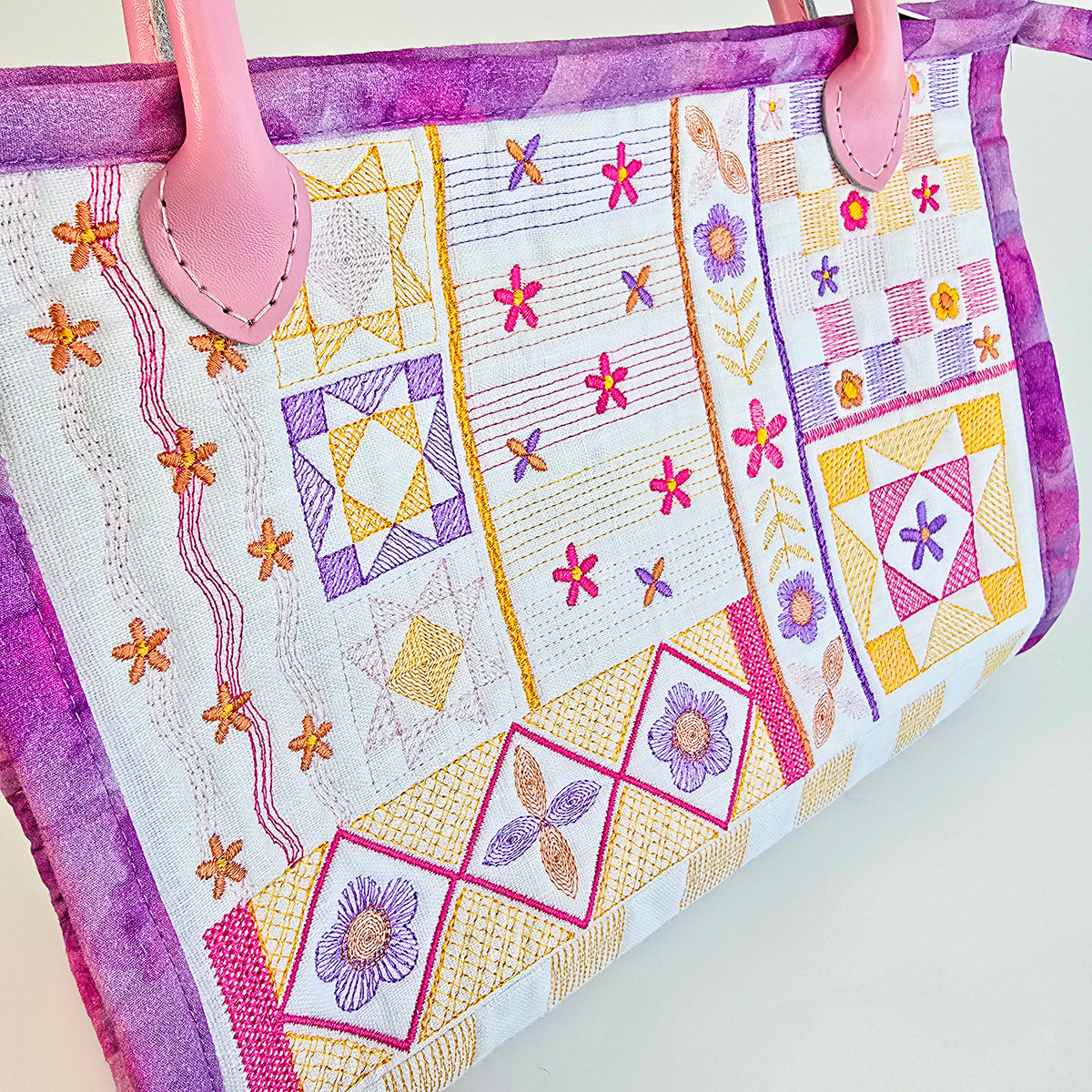Mix and Match Bag In the hoop machine embroidery designs