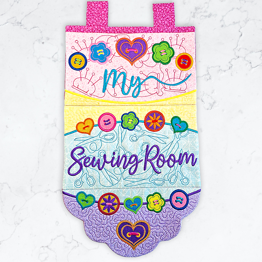 My Sewing Room Hanger Machine Embroidery Design