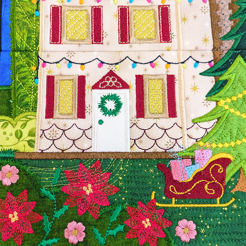 BOM No Place Like Home Quilt - Block 12