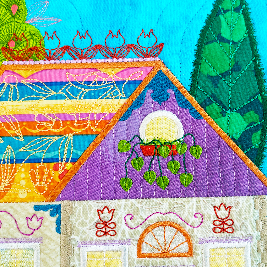 BOM No Place Like Home Quilt - Block 4