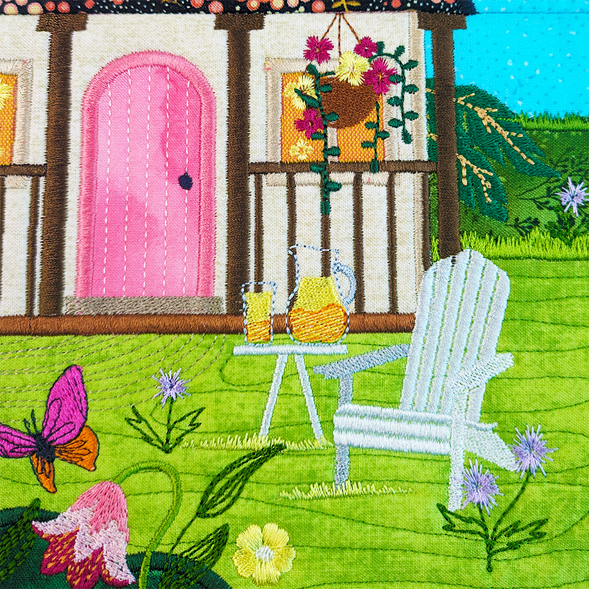 BOM No Place Like Home Quilt - Block 6