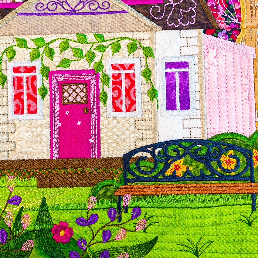 BOM No Place Like Home Quilt - Block 8