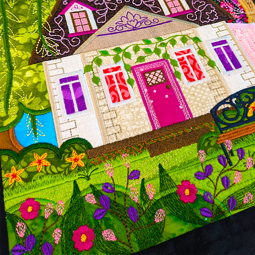 BOM No Place Like Home Quilt - Block 8