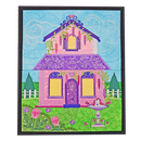 BOM No Place Like Home Quilt - Block 2 - Sweet Pea In The Hoop Machine Embroidery Design