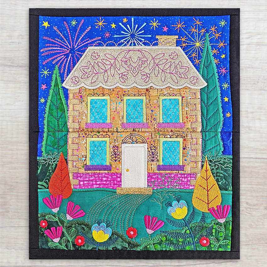 BOM No Place Like Home Quilt - Block 1