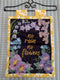 No Rain No Flowers Hanger 5x7 6x10 8x12 - Sweet Pea In The Hoop Machine Embroidery Design
