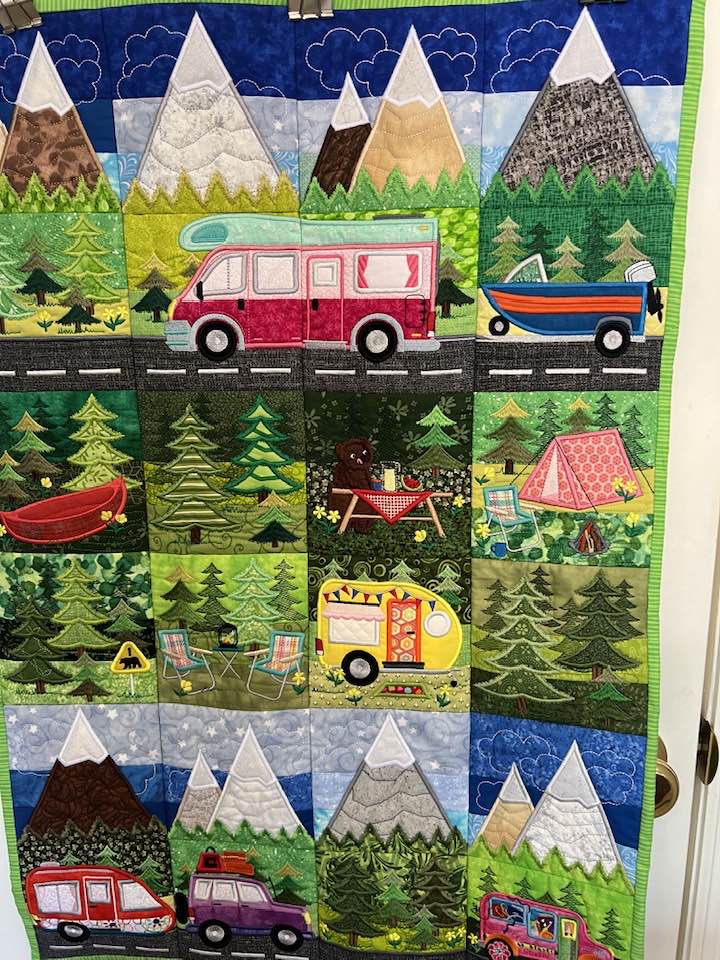 Peak Adventures Quilt 4x4 5x5 6x6 7x7 8x8