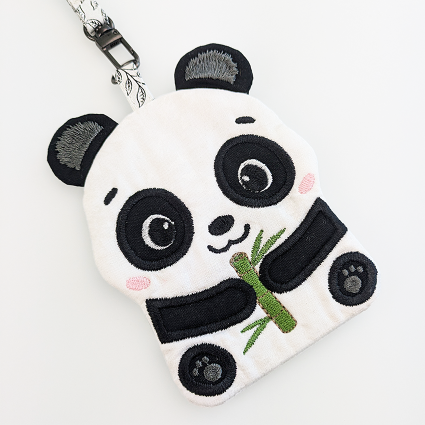 Panda Zipper Purse