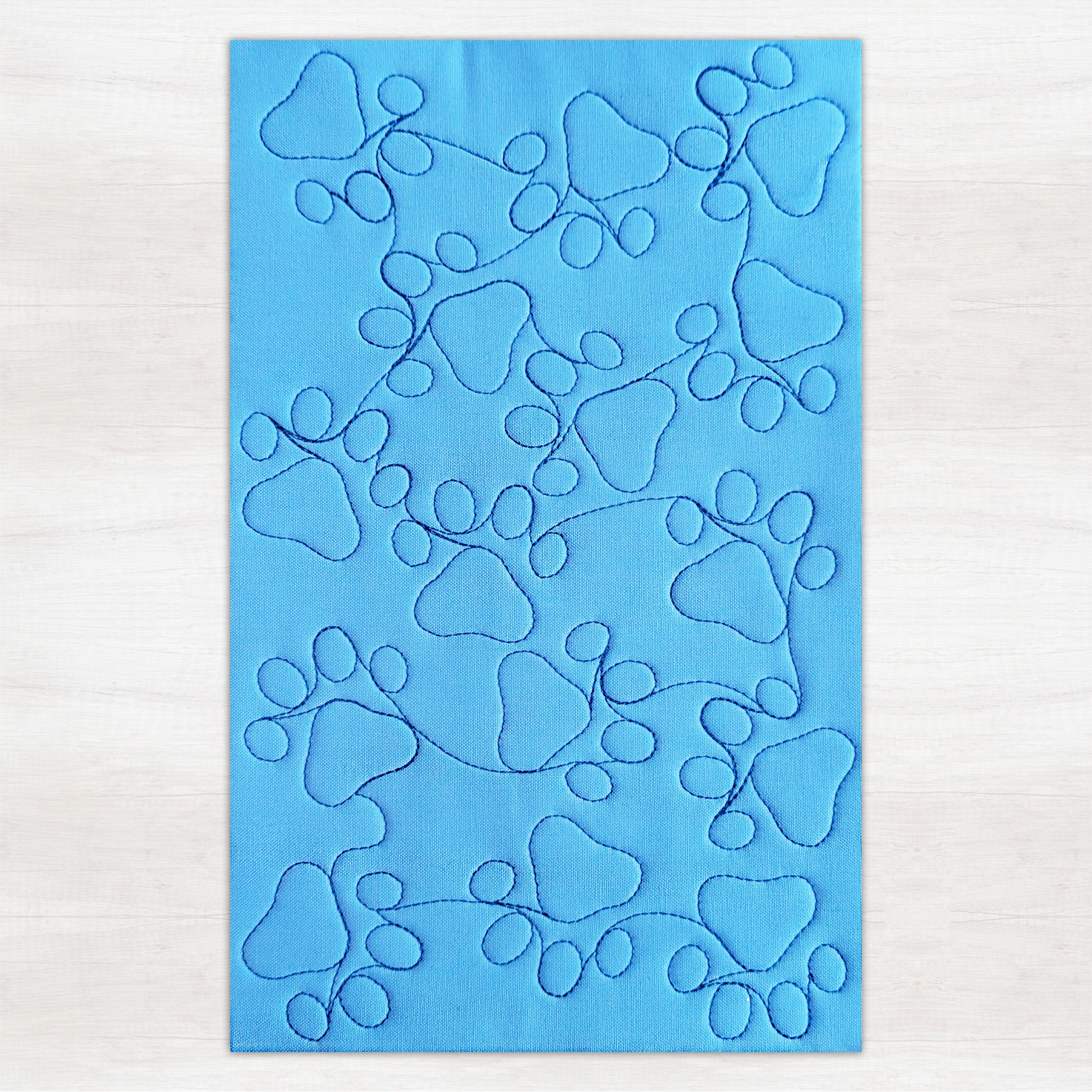 Paws Edge-to-Edge Quilting Design In the hoop machine embroidery designs