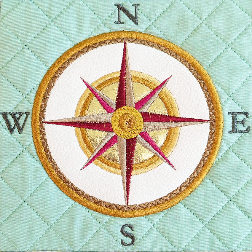 Pirate Adventure Quilt In the hoop machine embroidery designs