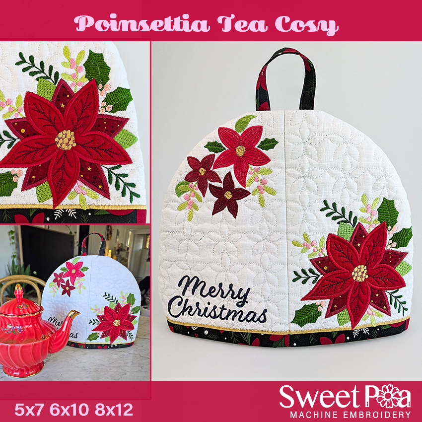 Poinsettia Tea Cosy