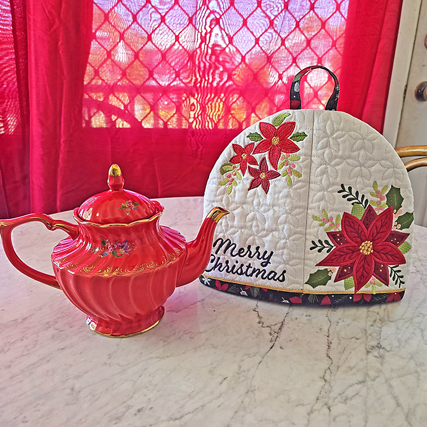 Poinsettia Tea Cosy