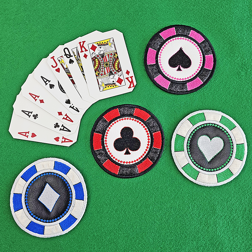 Poker Chip Coasters