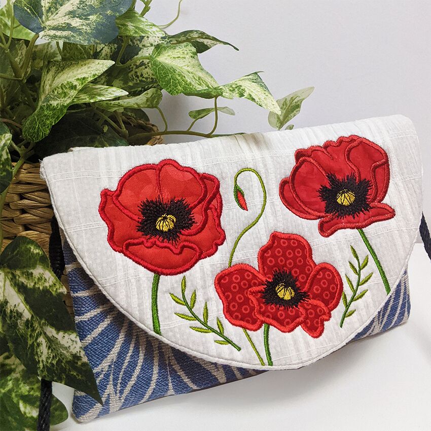 Poppy Clutch Bag 5x7 6x10 7x12