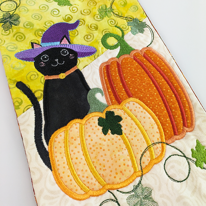 Pumpkin Cat Mug Rug