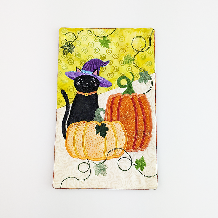 Pumpkin Cat Mug Rug