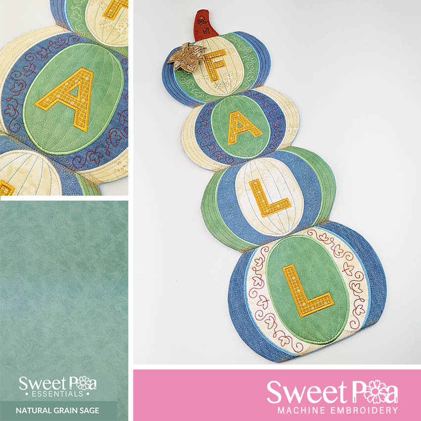 Pumpkin Stack Hanger Fall Sweet Pea Essentials