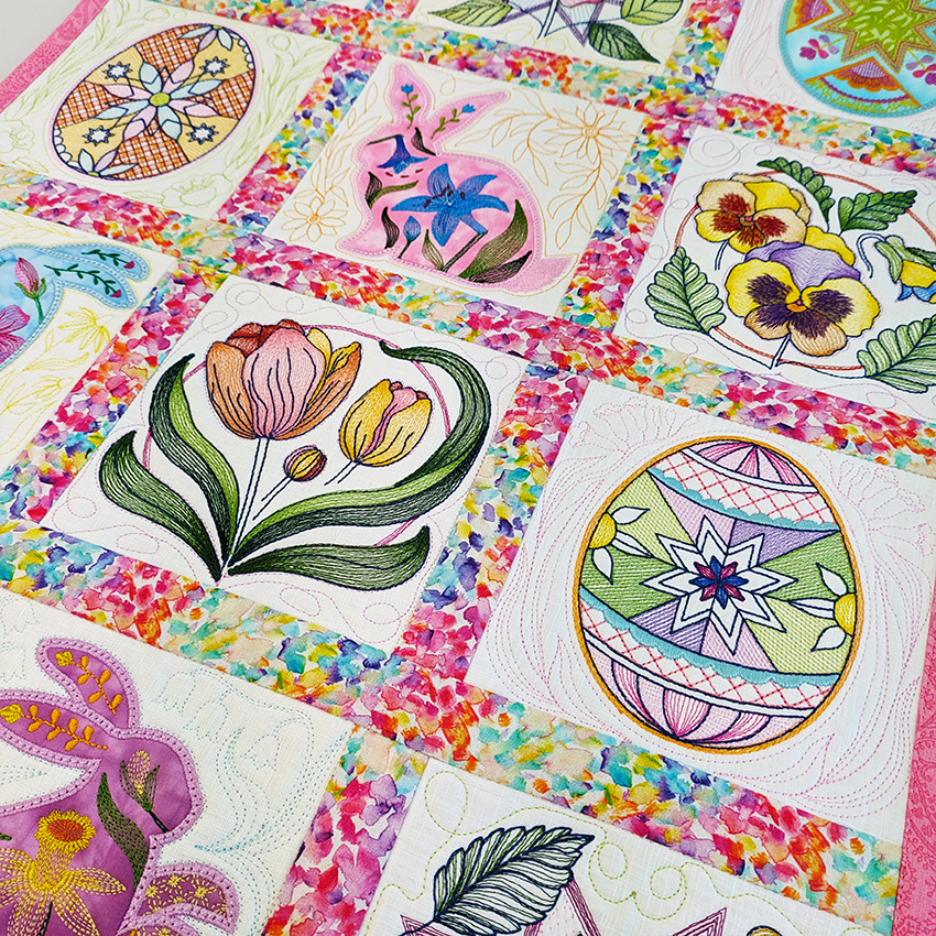 BOW Easter Quilt As You Go Bulk Pack