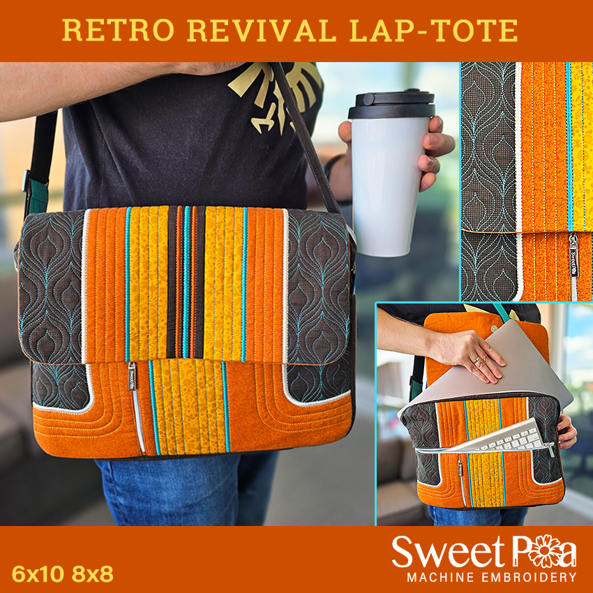 Retro Revival Lap-Tote