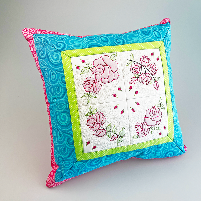 Rose Collection - Sweet Pea In The Hoop Machine Embroidery Design