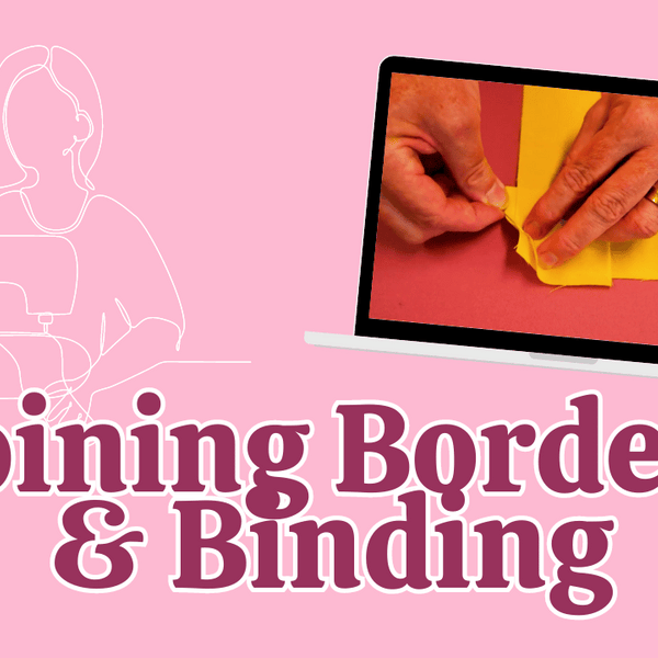 How To Join Border or Binding Strips