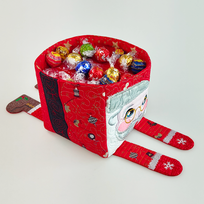 Santa Treat Box with chocolates