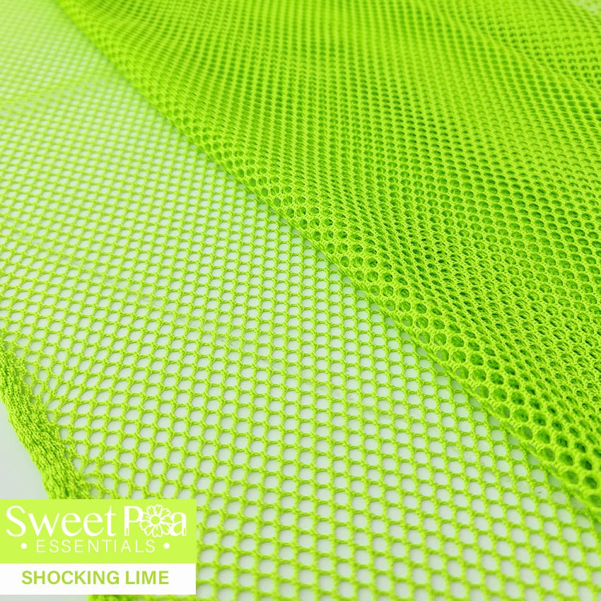 Light Weight Mesh Fabric - Lime